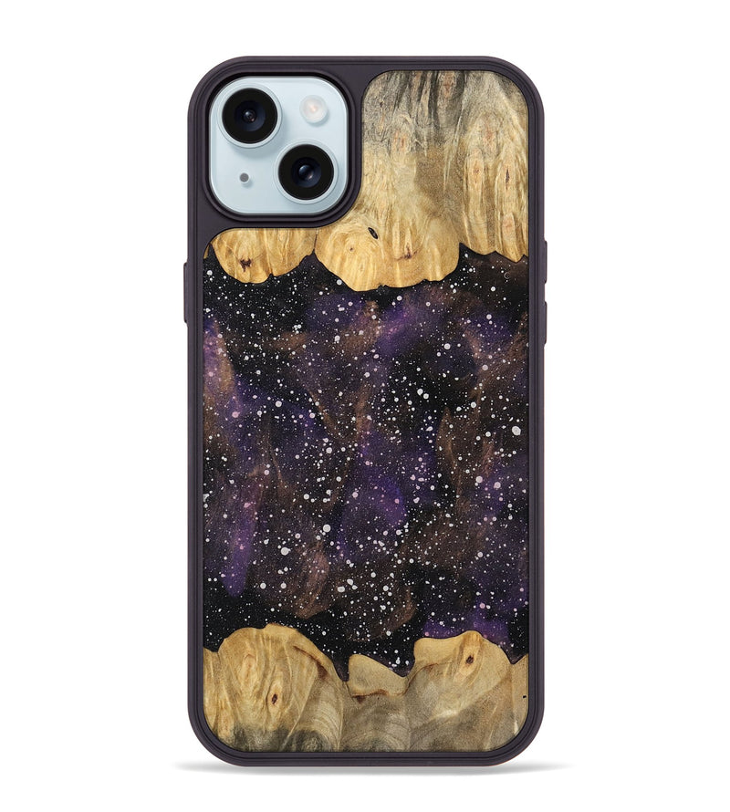 iPhone 15 Plus Wood Phone Case - Valery (Cosmos, 745399)