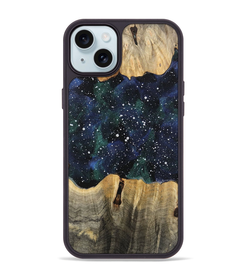 iPhone 15 Plus Wood Phone Case - Jennie (Cosmos, 745407)