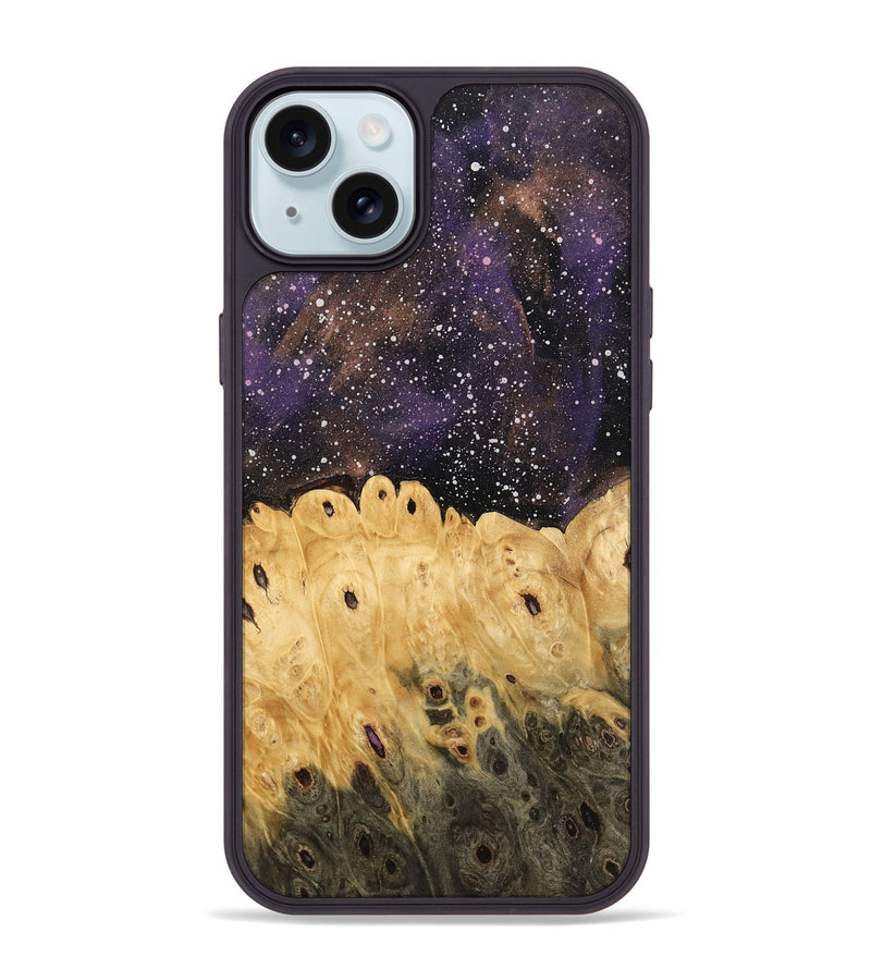 iPhone 15 Plus Wood Phone Case - Toshio (Cosmos, 745410)