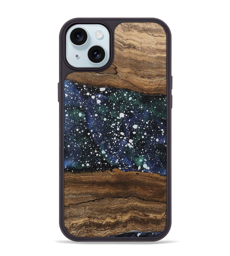 iPhone 15 Plus Wood Phone Case - Jolynn (Cosmos, 745422)