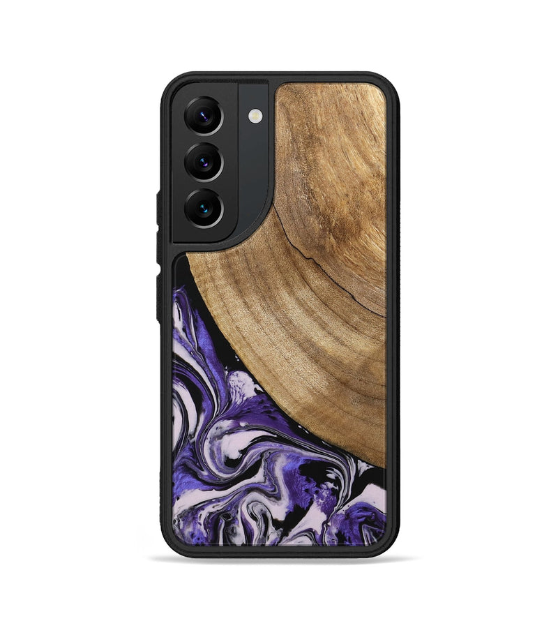 Galaxy S22 Wood Phone Case - Daren (Purple, 745440)