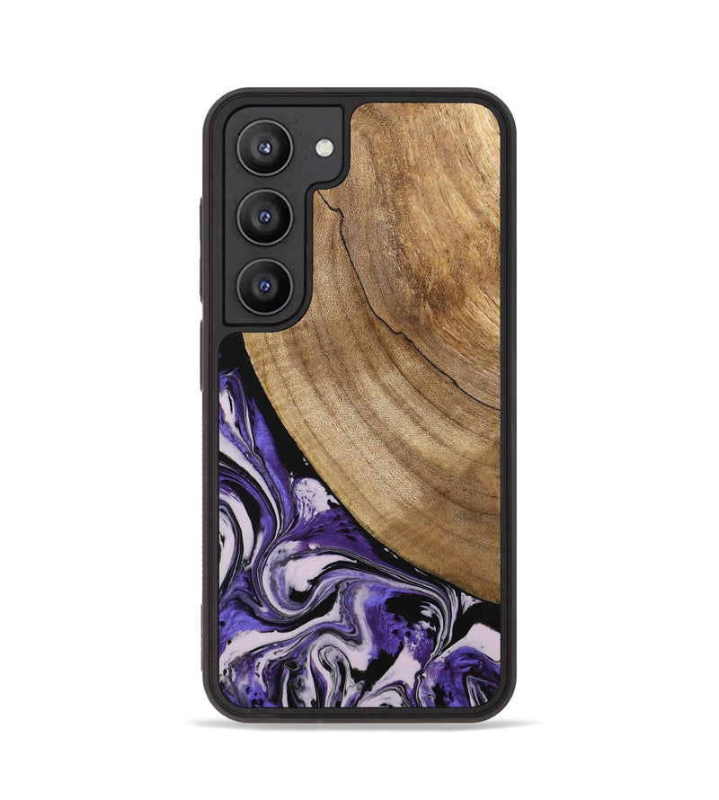 Galaxy S23 Wood Phone Case - Daren (Purple, 745440)