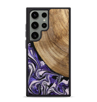 Galaxy S24 Ultra Wood Phone Case - Daren (Purple, 745440)