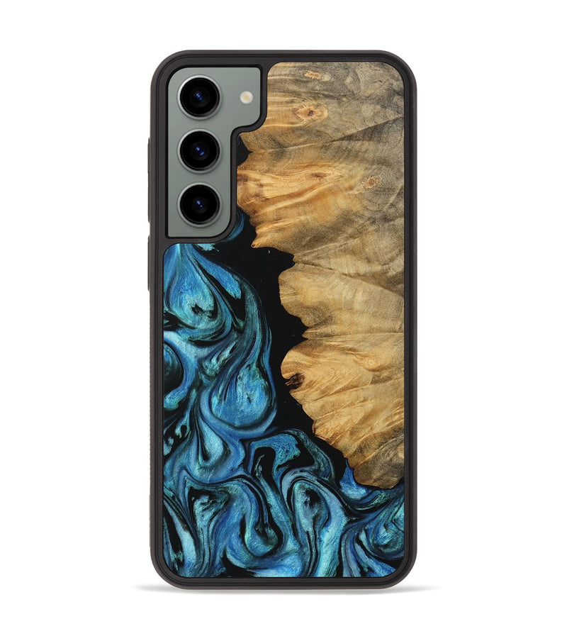 Galaxy S23 Plus Wood Phone Case - Chahram (Blue, 745447)