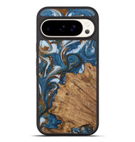 Pixel 9 Pro XL Wood Phone Case - Dodi (Teal & Gold, 745448)