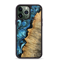 iPhone 13 Pro Max Wood Phone Case - Dory (Blue, 745456)