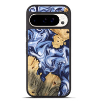 Pixel 9 Pro XL Wood Phone Case - Four (Blue, 745459)