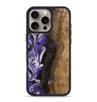 iPhone 16 Pro Max Wood Phone Case - Belinda (Purple, 745466)