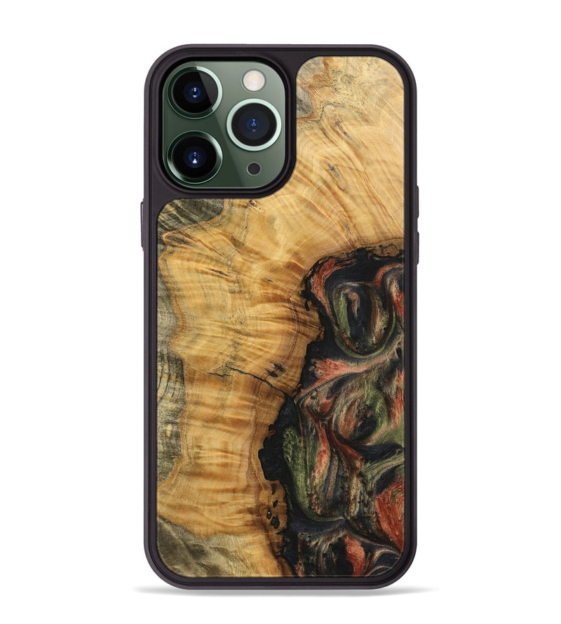 iPhone 13 Pro Max Wood Phone Case - Rachel (Green, 745473)