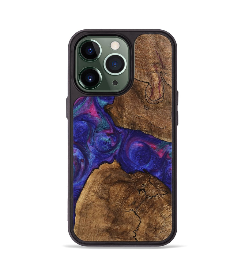 iPhone 13 Pro Wood Phone Case - Casey (Purple, 745475)