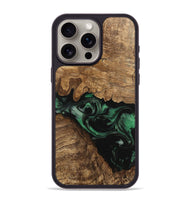 iPhone 15 Pro Max Wood Phone Case - Floy (Green, 745479)