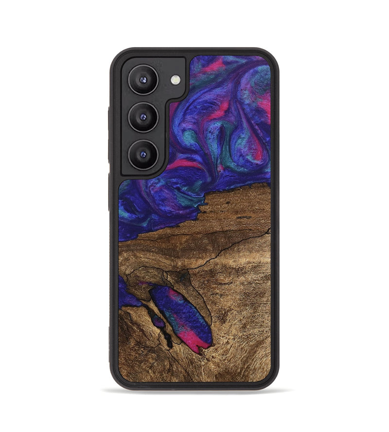 Galaxy S23 Wood Phone Case - Ieshia (Purple, 745481)