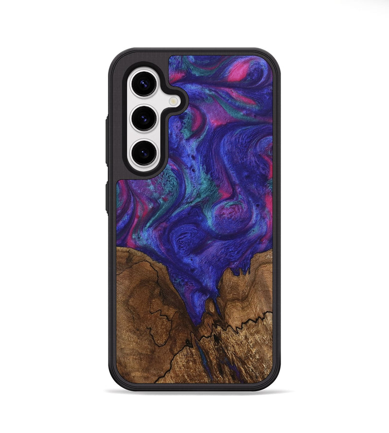 Galaxy S25 Wood Phone Case - Jireh (Purple, 745482)