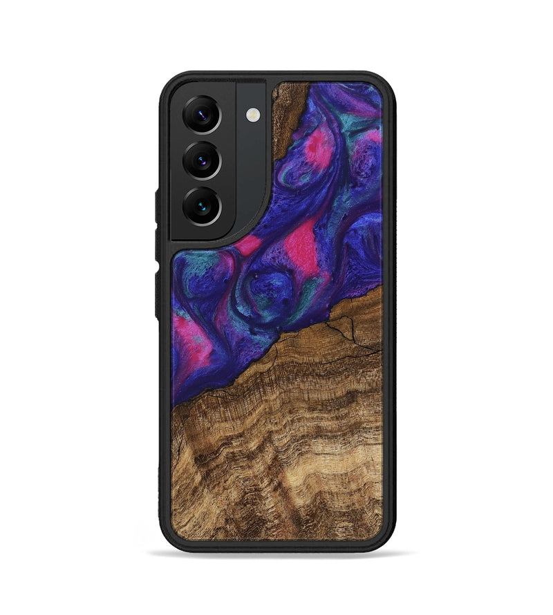 Galaxy S22 Wood Phone Case - Lamar (Purple, 745485)