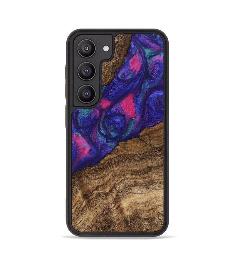 Galaxy S23 Wood Phone Case - Lamar (Purple, 745485)