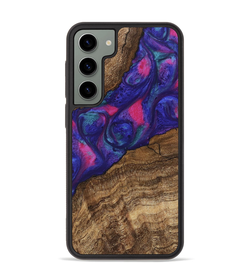 Galaxy S23 Plus Wood Phone Case - Lamar (Purple, 745485)