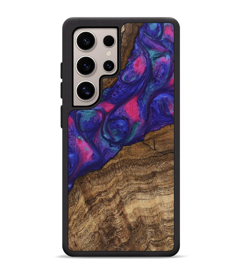 Galaxy S25 Ultra Wood Phone Case - Lamar (Purple, 745485)