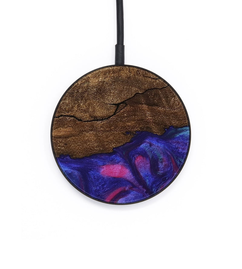 Circle Wood Wireless Charger - Roma (Purple, 745486)