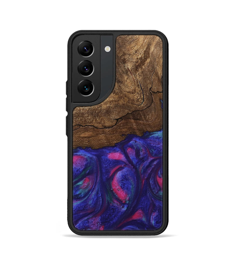 Galaxy S22 Wood Phone Case - Roma (Purple, 745486)