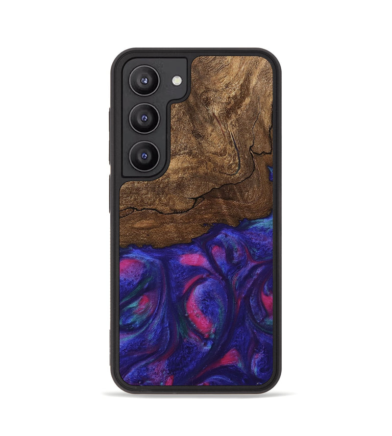 Galaxy S23 Wood Phone Case - Roma (Purple, 745486)