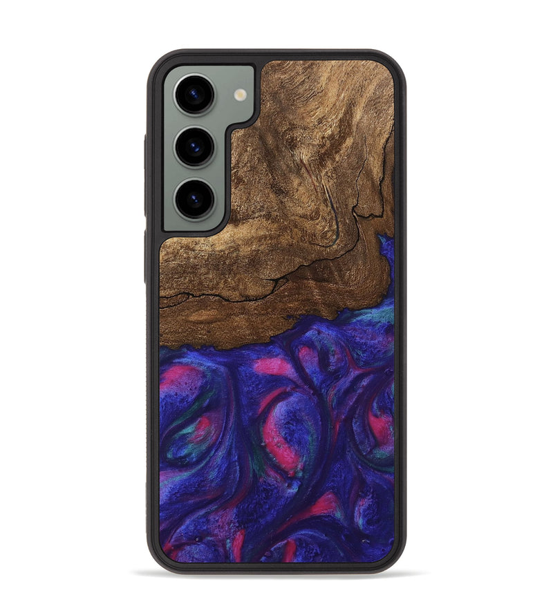 Galaxy S23 Plus Wood Phone Case - Roma (Purple, 745486)