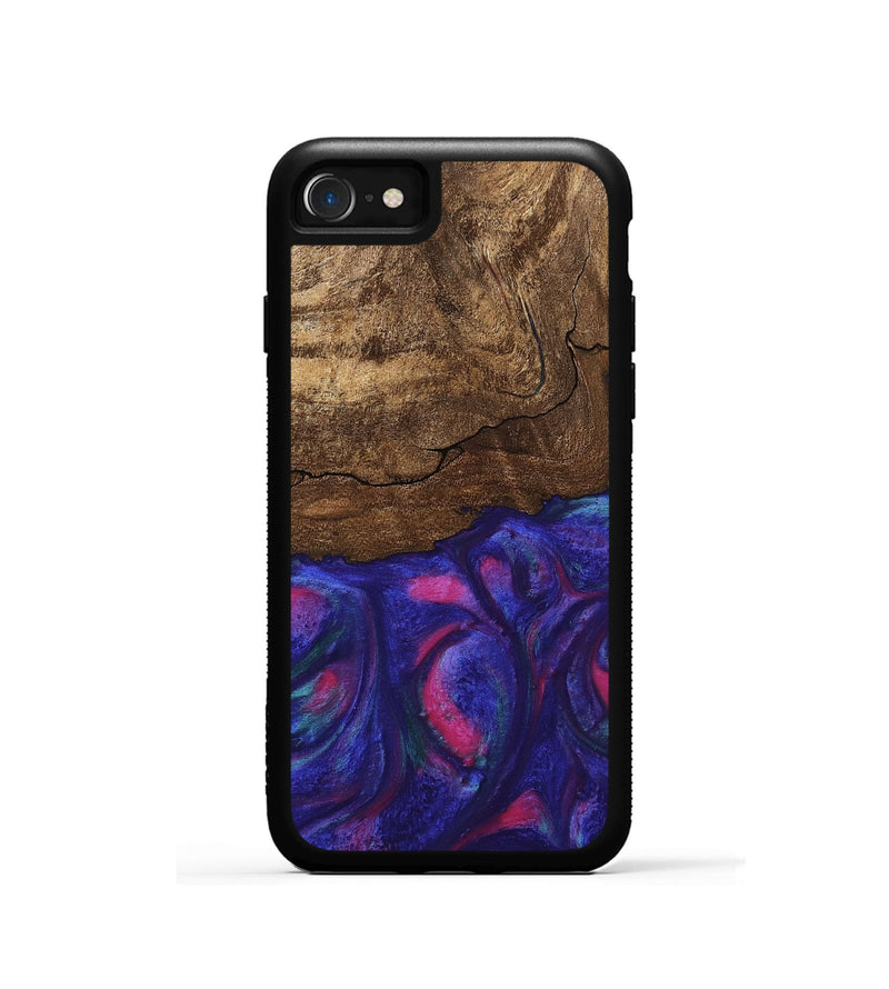 iPhone SE Wood Phone Case - Roma (Purple, 745486)