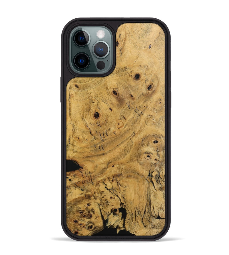 iPhone 12 Pro Max Wood Phone Case - Rowena (Wood Burl, 745489)