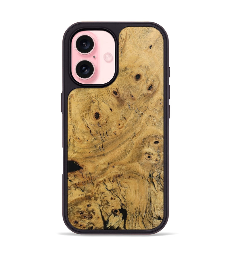 iPhone 16 Wood Phone Case - Rowena (Wood Burl, 745489)