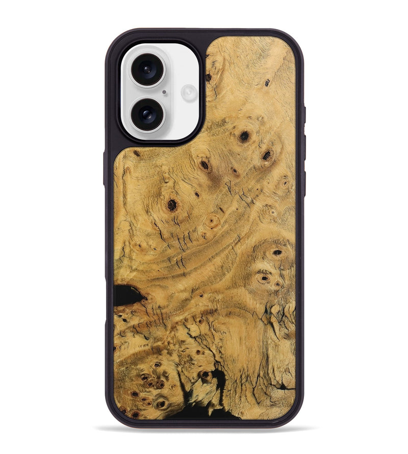 iPhone 16 Plus Wood Phone Case - Rowena (Wood Burl, 745489)