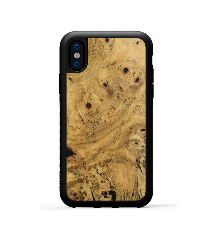 iPhone Xs Wood Phone Case - Rowena (Wood Burl, 745489)