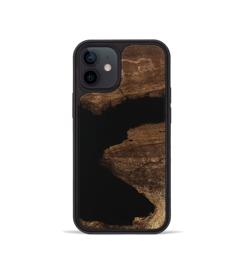 iPhone 12 mini Wood Phone Case - Ozzy (Wood Burl, 745501)