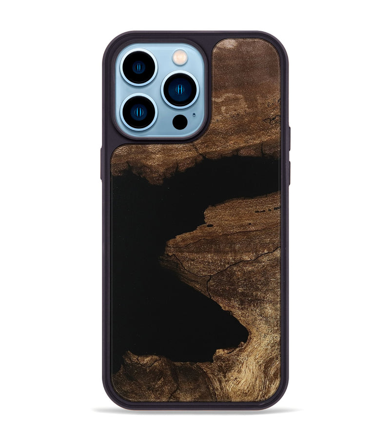 iPhone 14 Pro Max Wood Phone Case - Ozzy (Wood Burl, 745501)