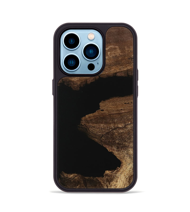 iPhone 14 Pro Wood Phone Case - Ozzy (Wood Burl, 745501)