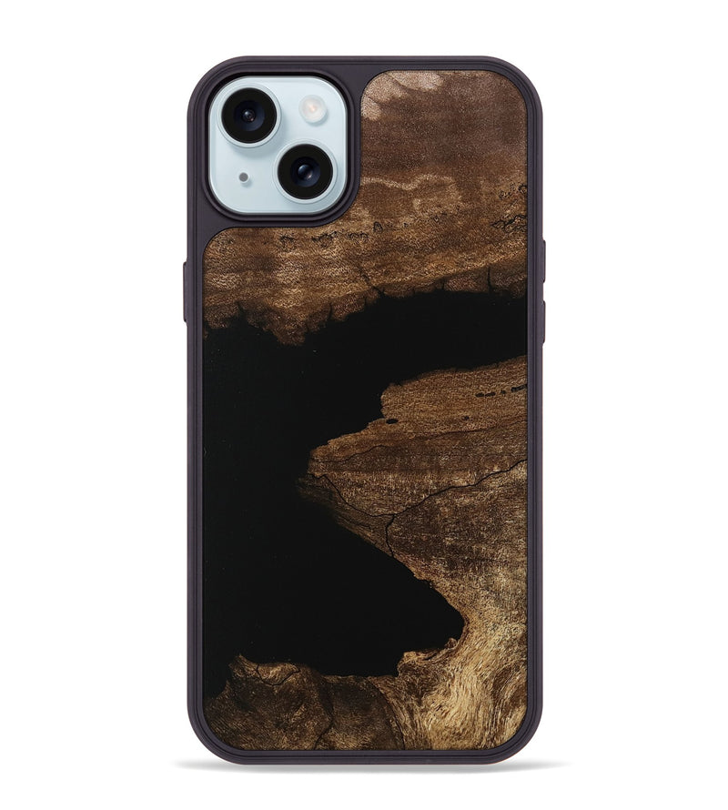 iPhone 15 Plus Wood Phone Case - Ozzy (Wood Burl, 745501)