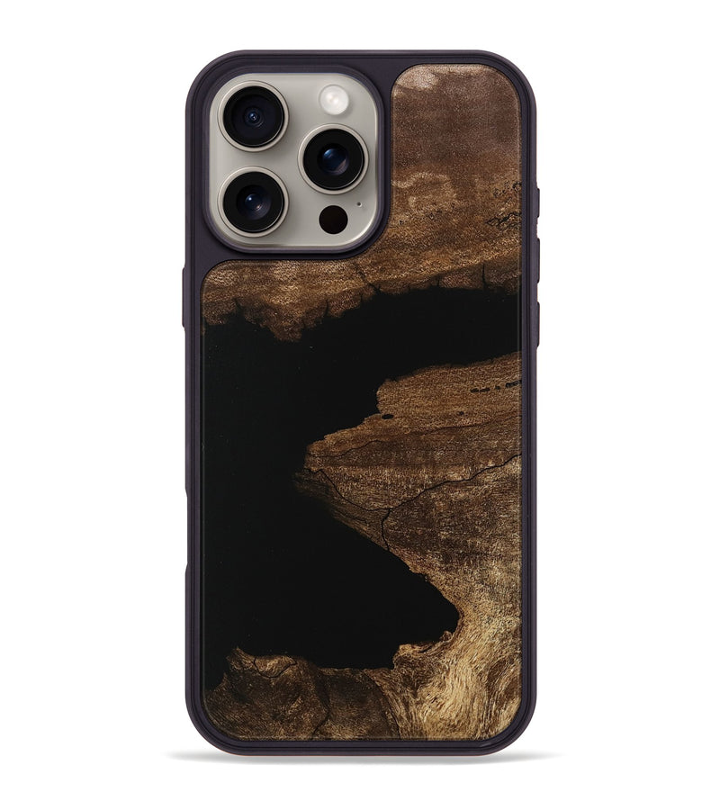 iPhone 16 Pro Max Wood Phone Case - Ozzy (Wood Burl, 745501)