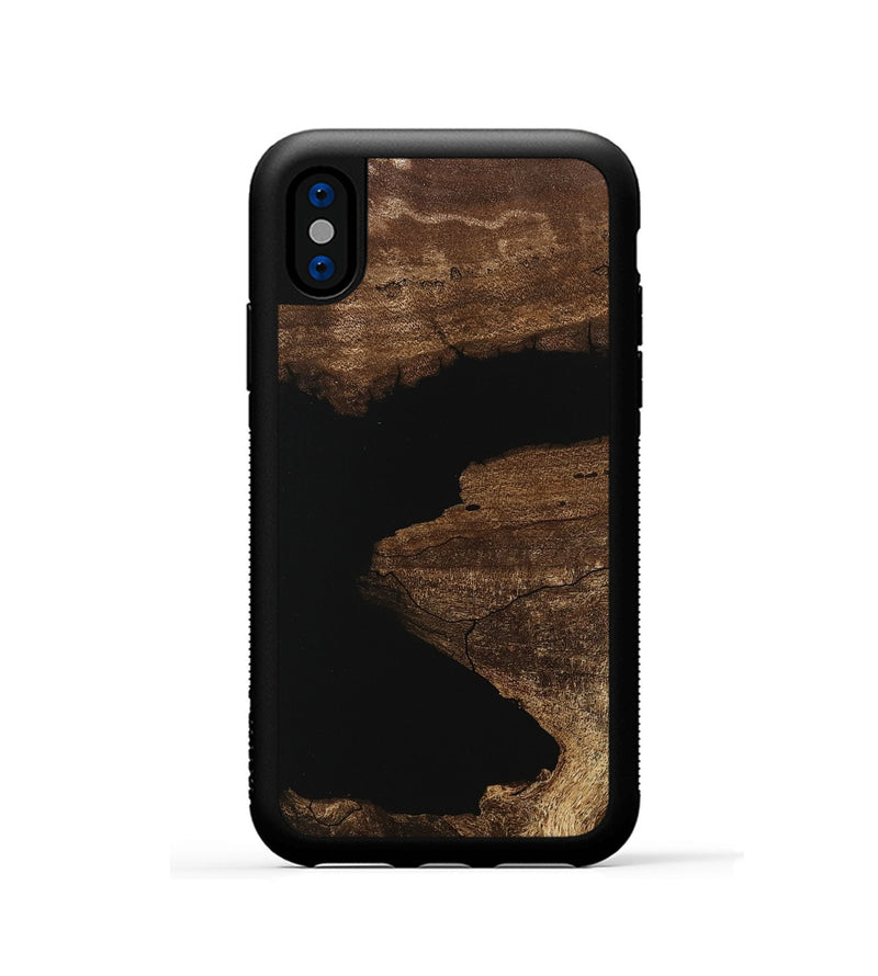 iPhone Xs Wood Phone Case - Ozzy (Wood Burl, 745501)