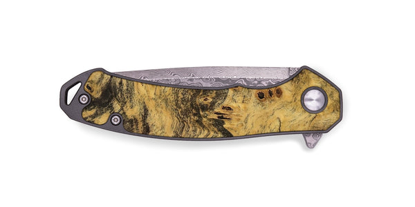 EDC Wood Pocket Knife - Ishaan (Wood Burl, 745502)