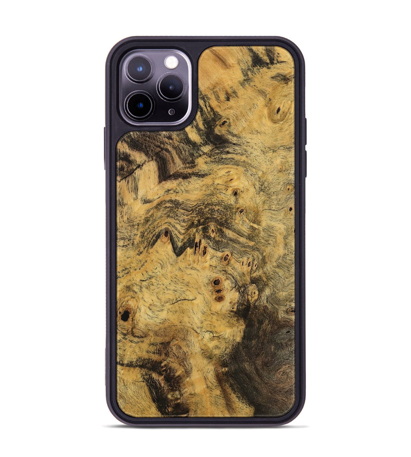 iPhone 11 Pro Max Wood Phone Case - Ishaan (Wood Burl, 745502)