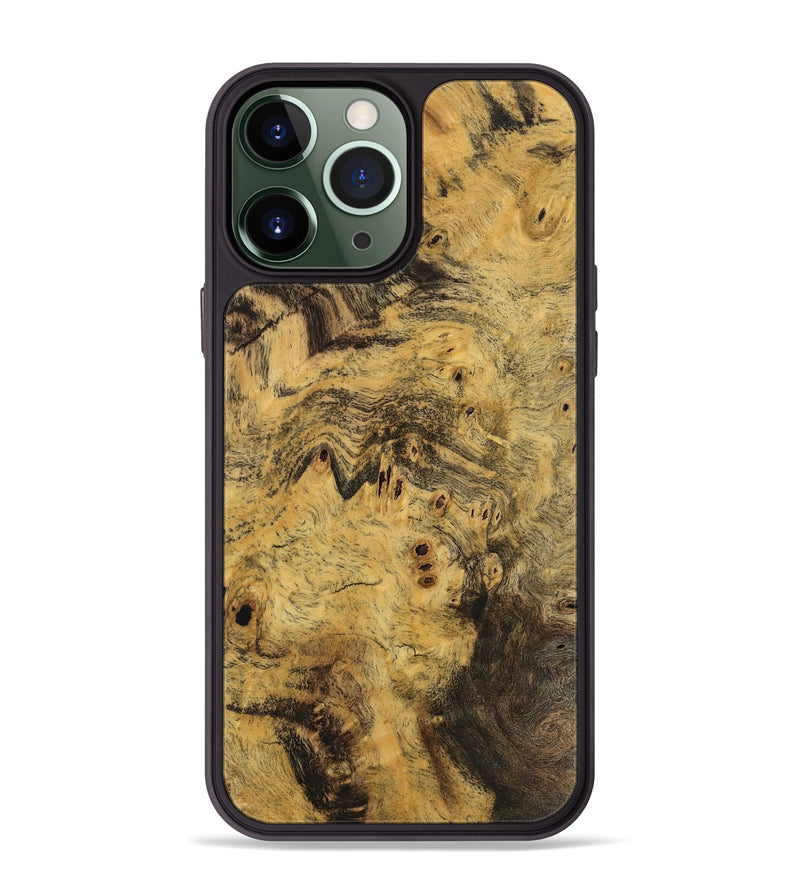 iPhone 13 Pro Max Wood Phone Case - Ishaan (Wood Burl, 745502)