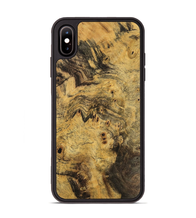 iPhone Xs Max Wood Phone Case - Ishaan (Wood Burl, 745502)