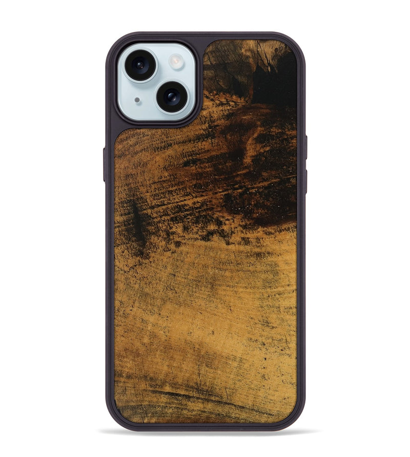 iPhone 15 Plus Wood Phone Case - Saint (Wood Burl, 745503)