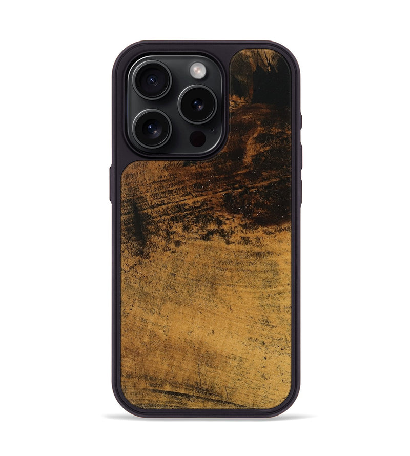 iPhone 15 Pro Wood Phone Case - Saint (Wood Burl, 745503)