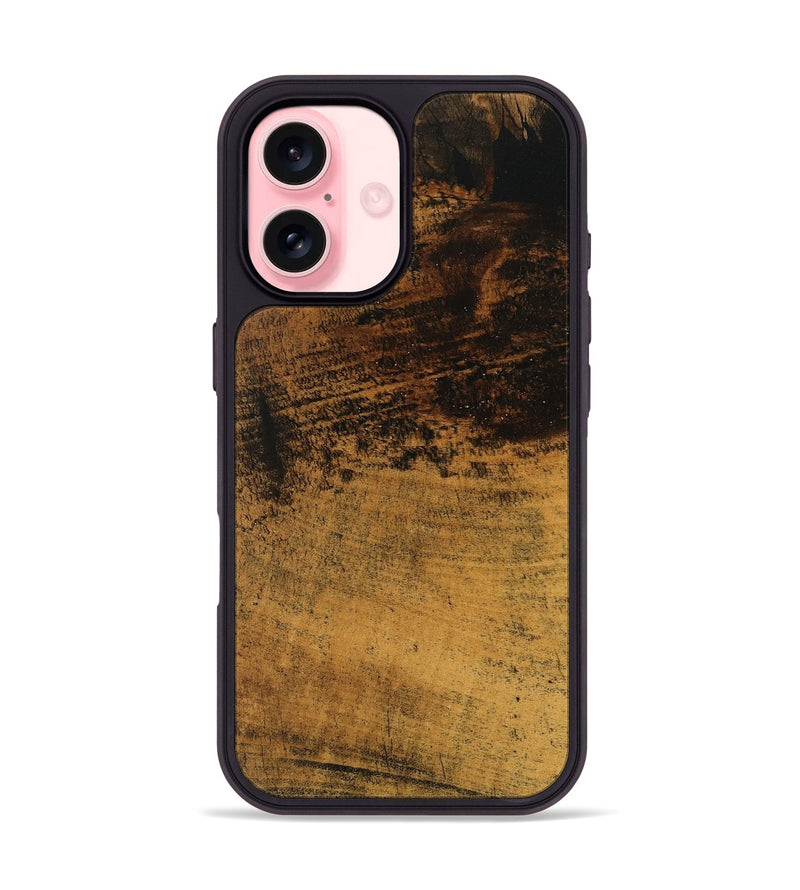 iPhone 16 Wood Phone Case - Saint (Wood Burl, 745503)