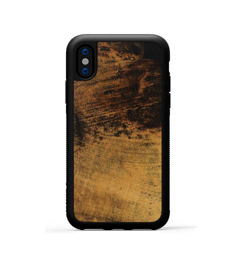 iPhone Xs Wood Phone Case - Saint (Wood Burl, 745503)