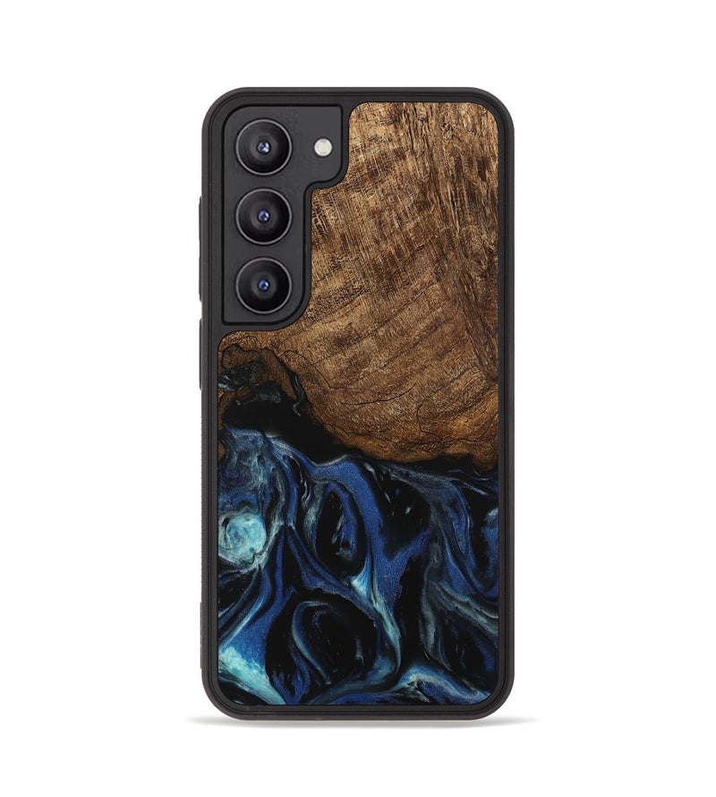 Galaxy S23 Wood Phone Case - Nat (Blue, 745504)