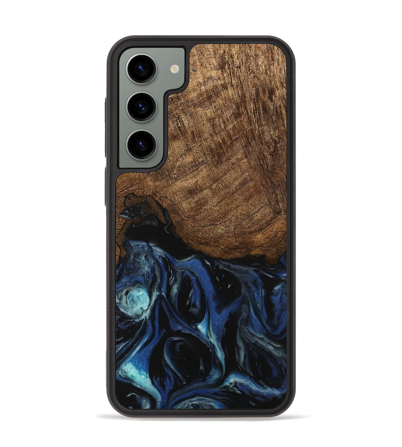 Galaxy S23 Plus Wood Phone Case - Nat (Blue, 745504)