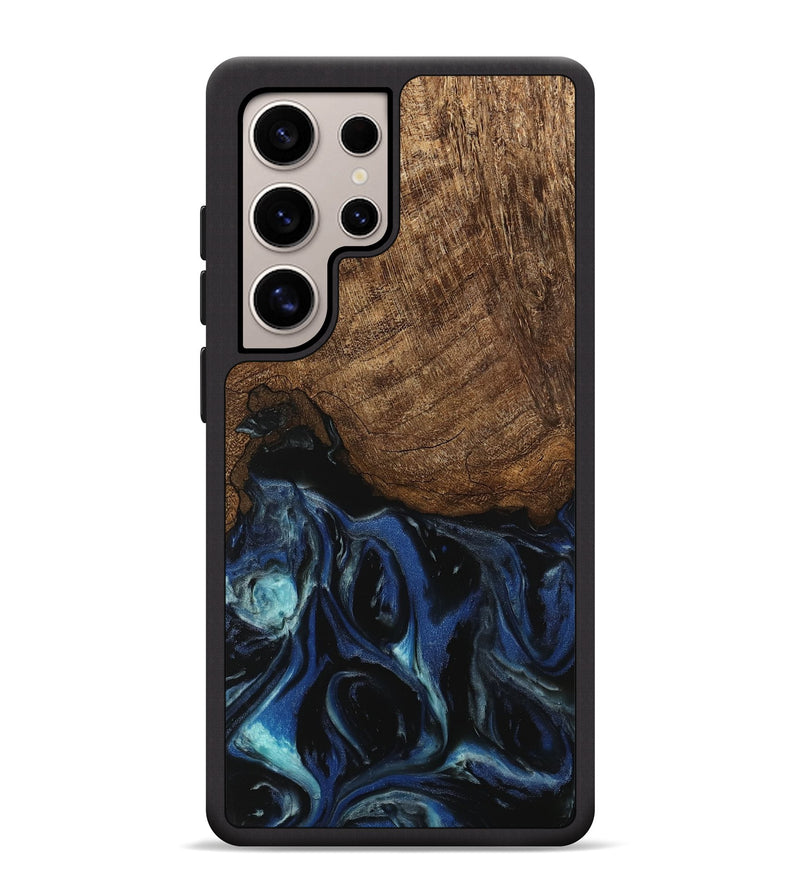 Galaxy S25 Ultra Wood Phone Case - Nat (Blue, 745504)