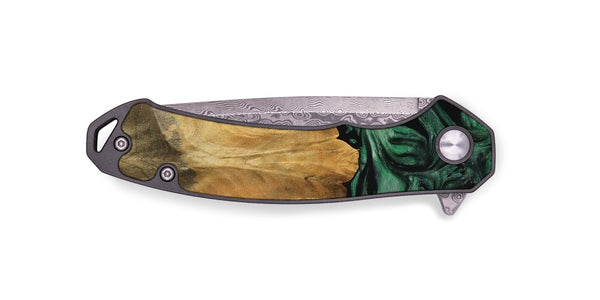 EDC Wood Pocket Knife - Sanford (Green, 745506)