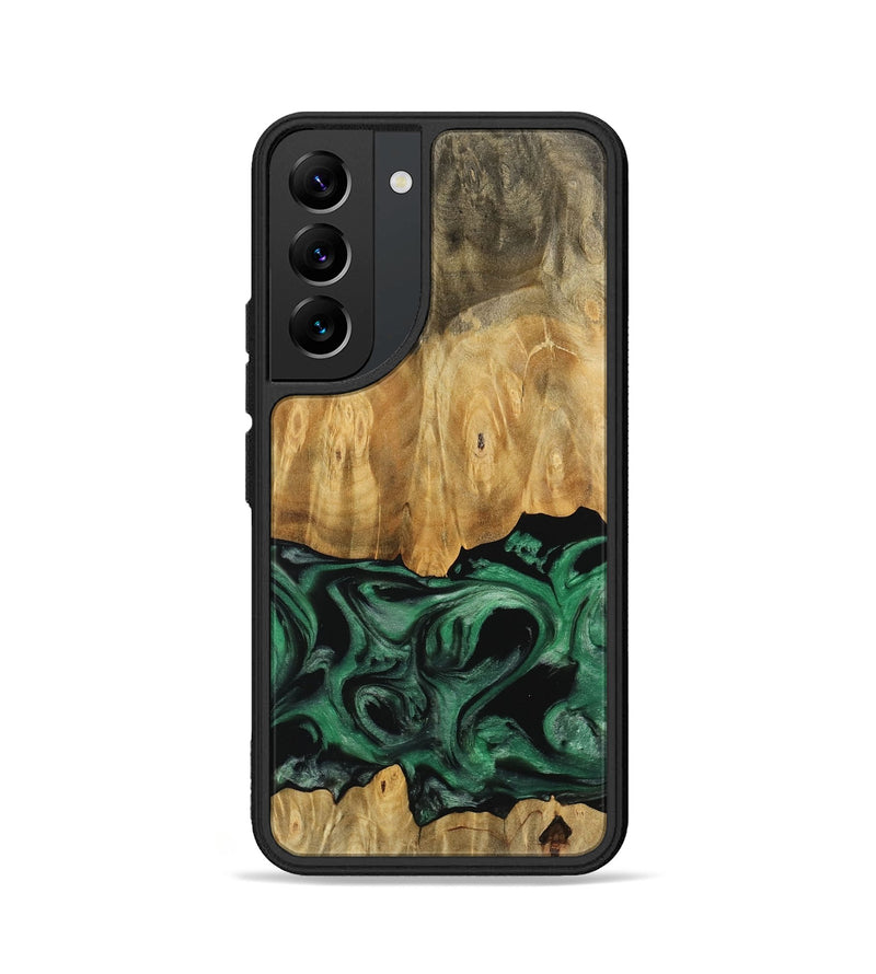 Galaxy S22 Wood Phone Case - Sanford (Green, 745506)