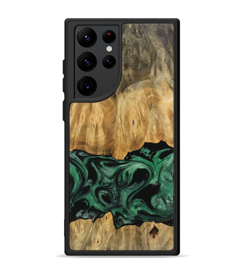 Galaxy S22 Ultra Wood Phone Case - Sanford (Green, 745506)